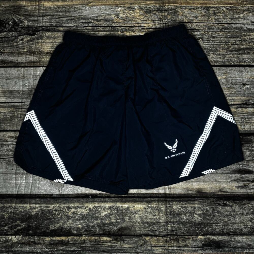 U.S. Air Force Shorts Mens Large Blue IPTU Trunks Reflective Running Training